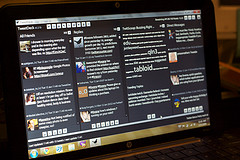 HP Mini and TweetDeck