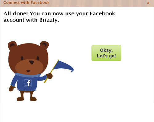 Brizzly ads Facebook