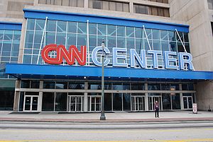 The CNN Center in Atlanta.