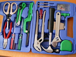 A toolbox, from Biltema)