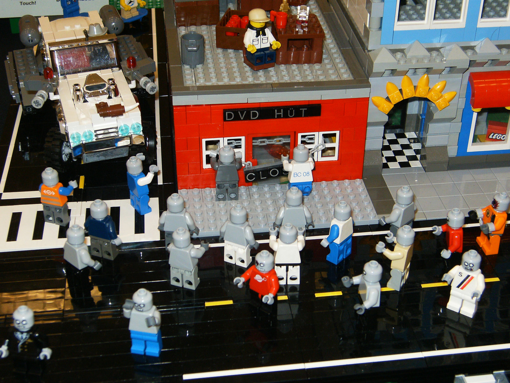Lego Zombie Mob